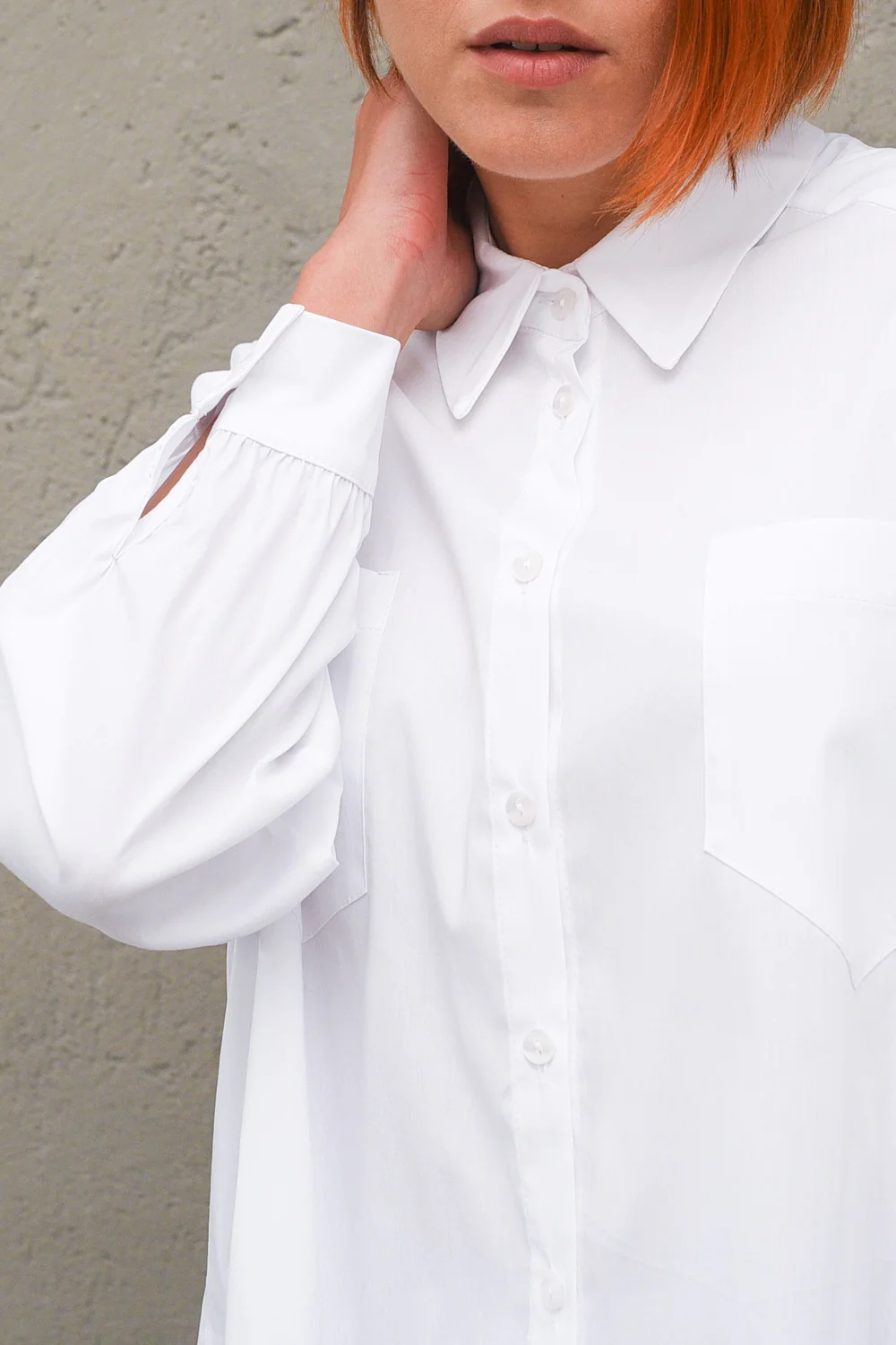Camicia Corta - Bianco - Image 4