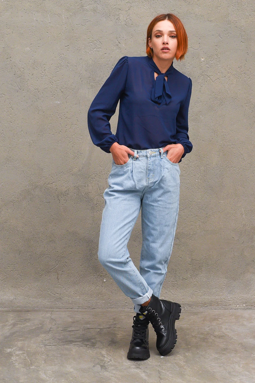 Camicia Fiocco - Blu - Image 5