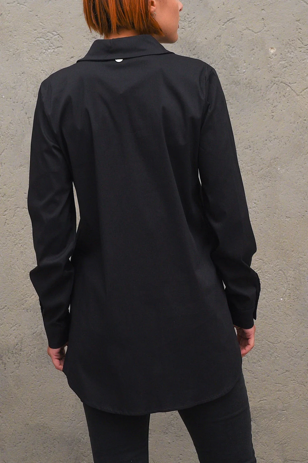 Camicia Over - Nero - Image 3