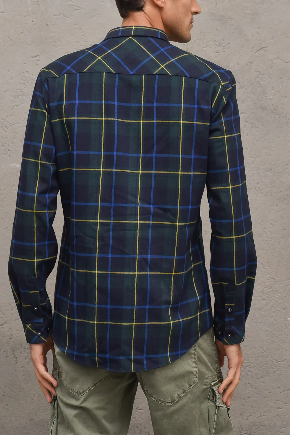 Camicia Quadri - Verde - Image 4