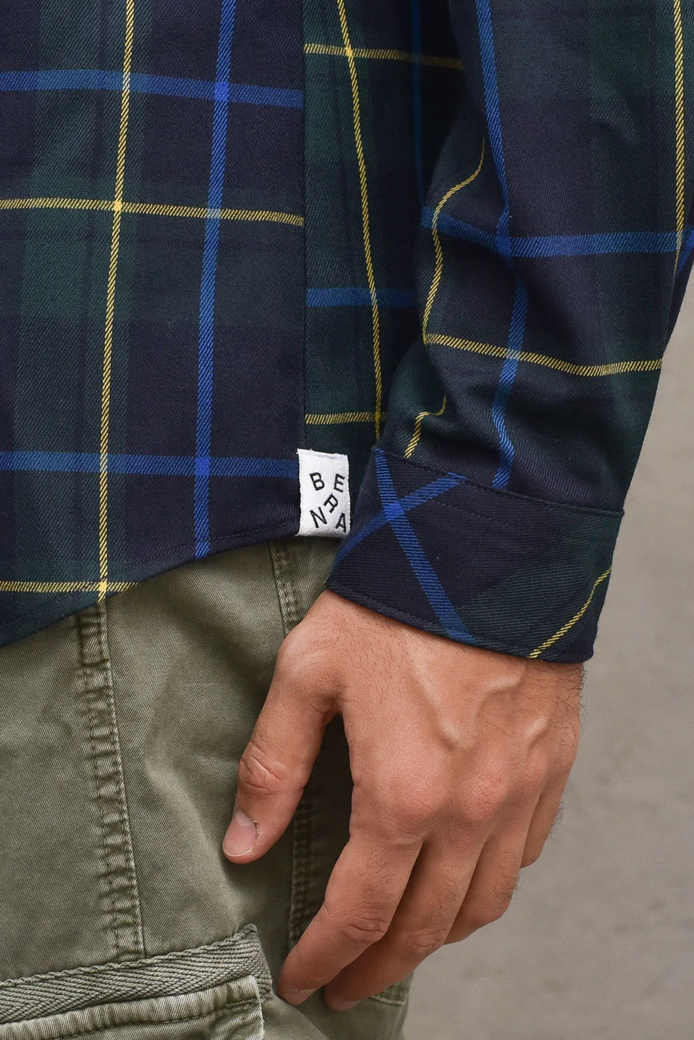 Camicia Quadri - Verde - Image 5