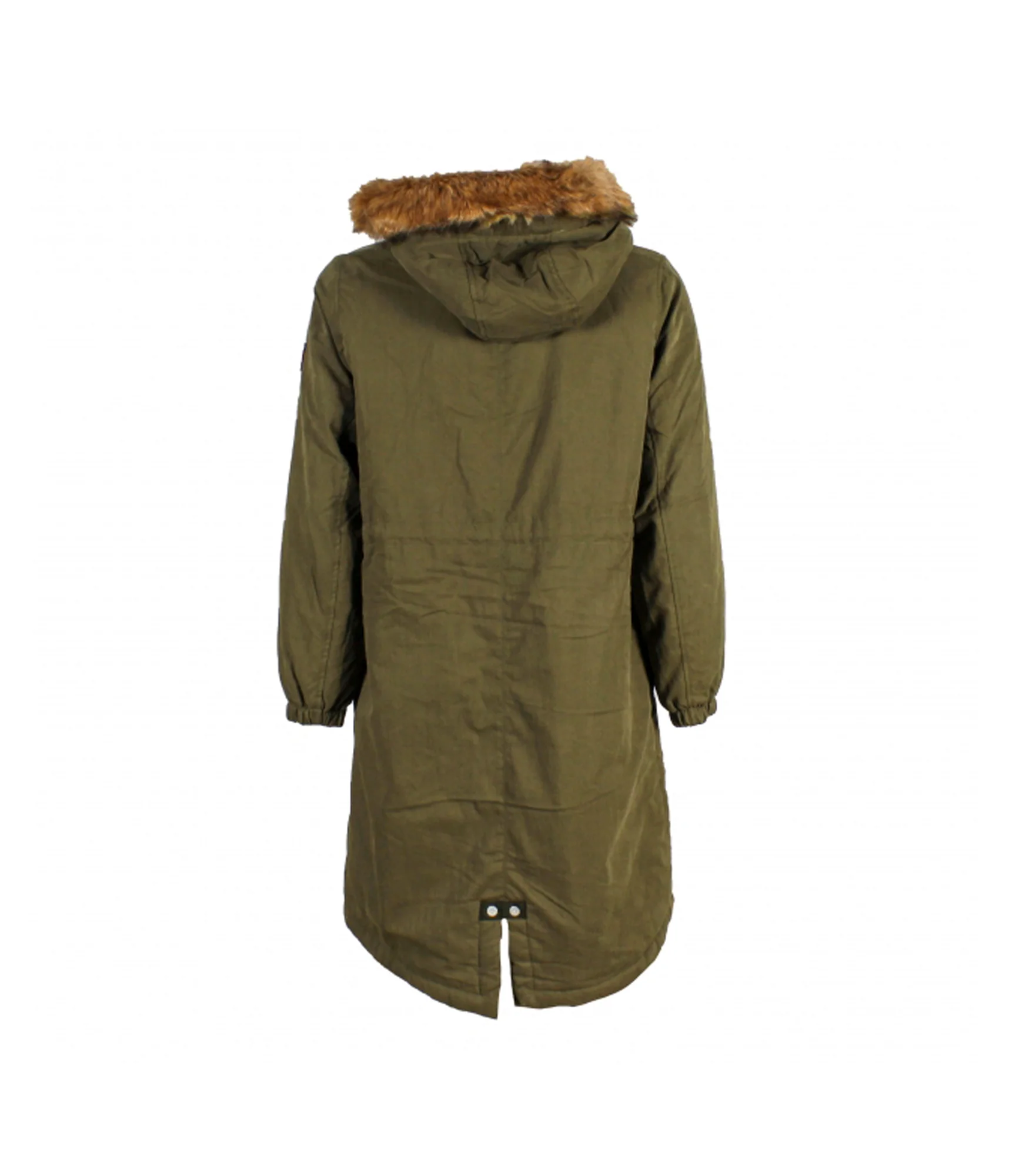 Tjw Cotton Hooded Parka - li1 Olive Night - Image 3