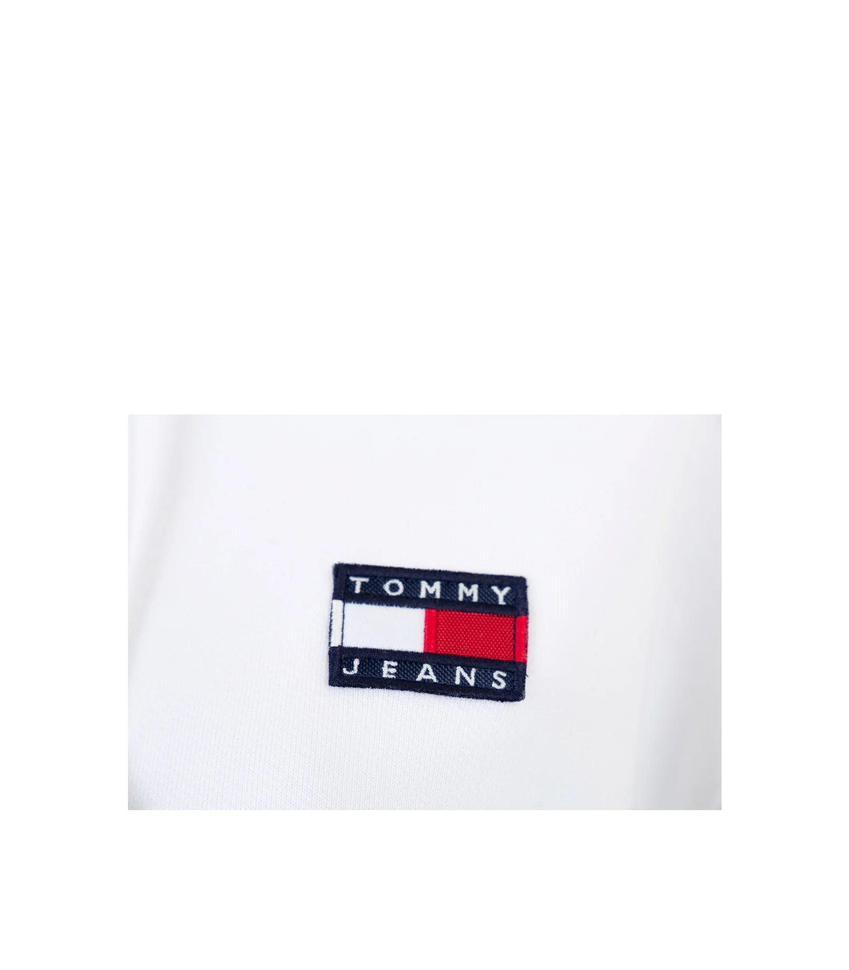 Tjw Tommy Badge Hoodie - Classic White - Image 3